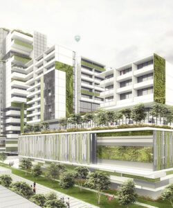 Sketch Of Rosehill Project Exterior View By ADS Architects